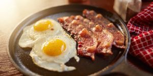 bacon och ägg