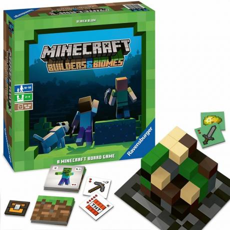 Minecraft: Builders & Biomes Strategy Brädspel