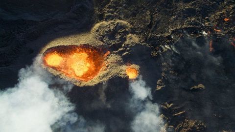 3rd Pristagare kategori Nature_Wildlife, Piton de la Fournaise vulkan av Jonathan Payet