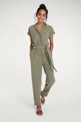 F&F Khaki Utility Jumpsuit