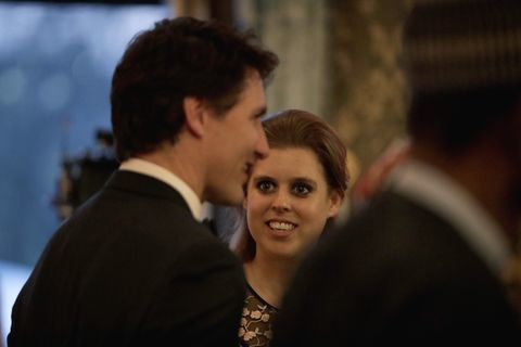 Prinsessan Beatrice av York och justin trudeau