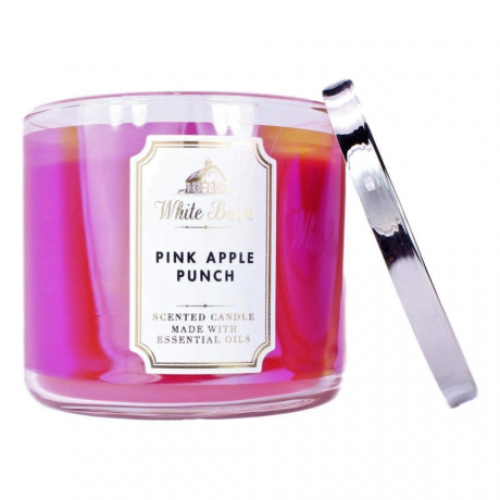 Rosa Apple Punch Tre-Wick ljus