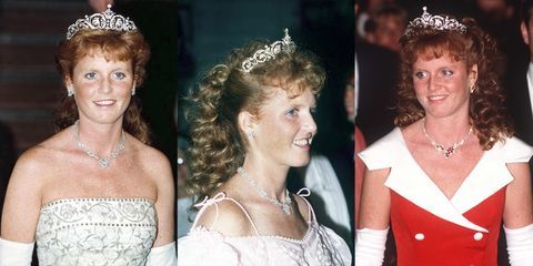 sarah ferguson bröllop tiara