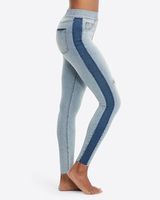 Distressed Skinny Jeans med Sidorand
